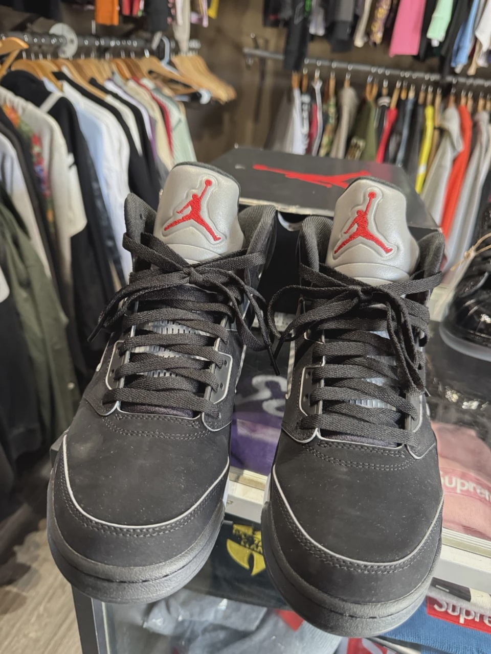 Air Jordan 5 Retro Original Black Metallic Reimagined • Pre-Owned [4695] 3