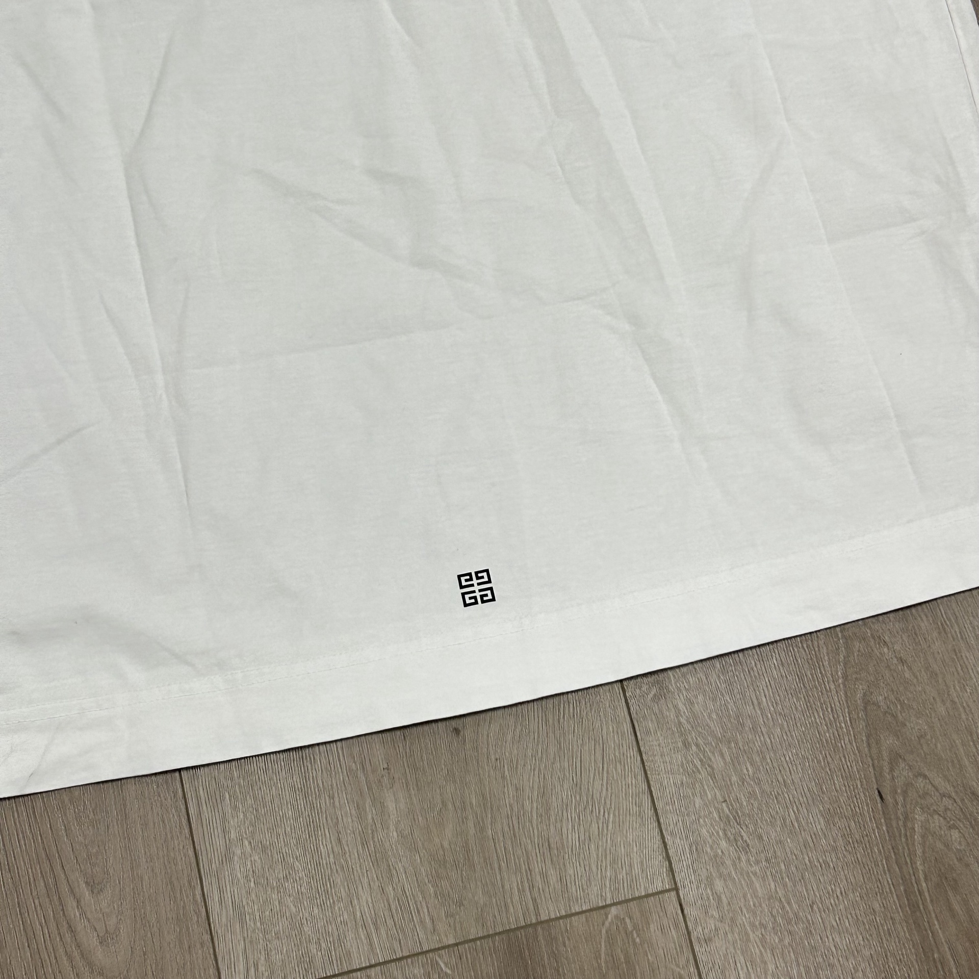 Givenchy Spiral Logo T-Shirt White - Pre-Owned 4