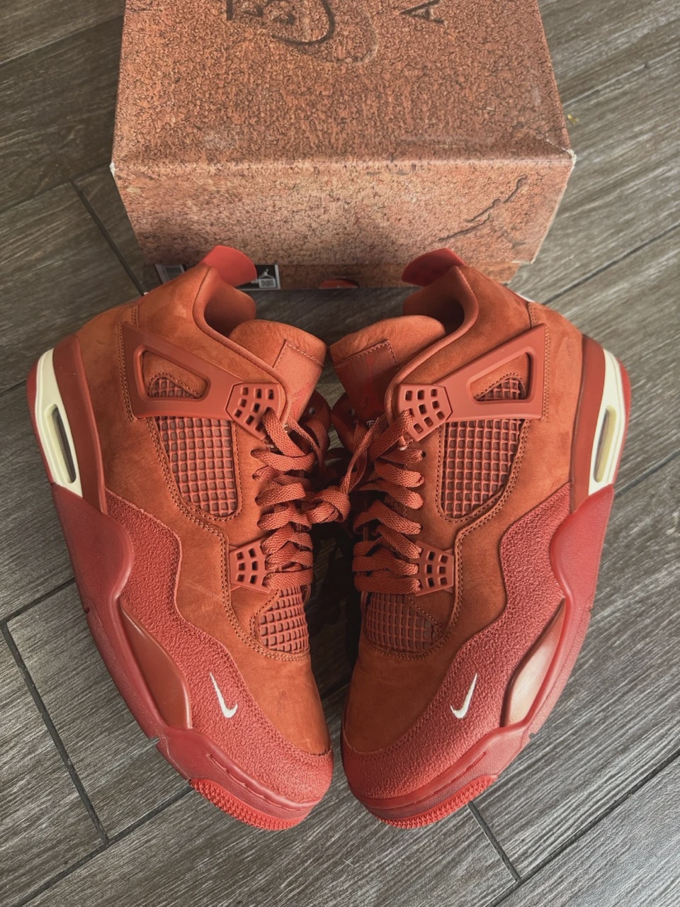 Air Jordan 4 Retro OG SP Nigel Sylvester Brick by Brick • Pre-Owned [6848]