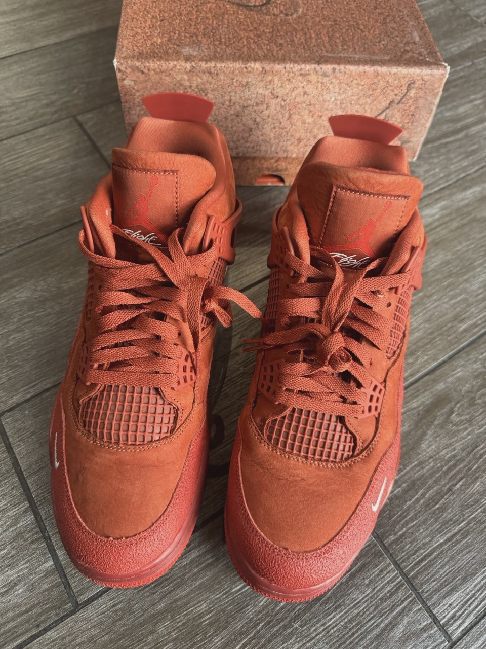 Air Jordan 4 Retro OG SP Nigel Sylvester Brick by Brick • Pre-Owned [6848] 2