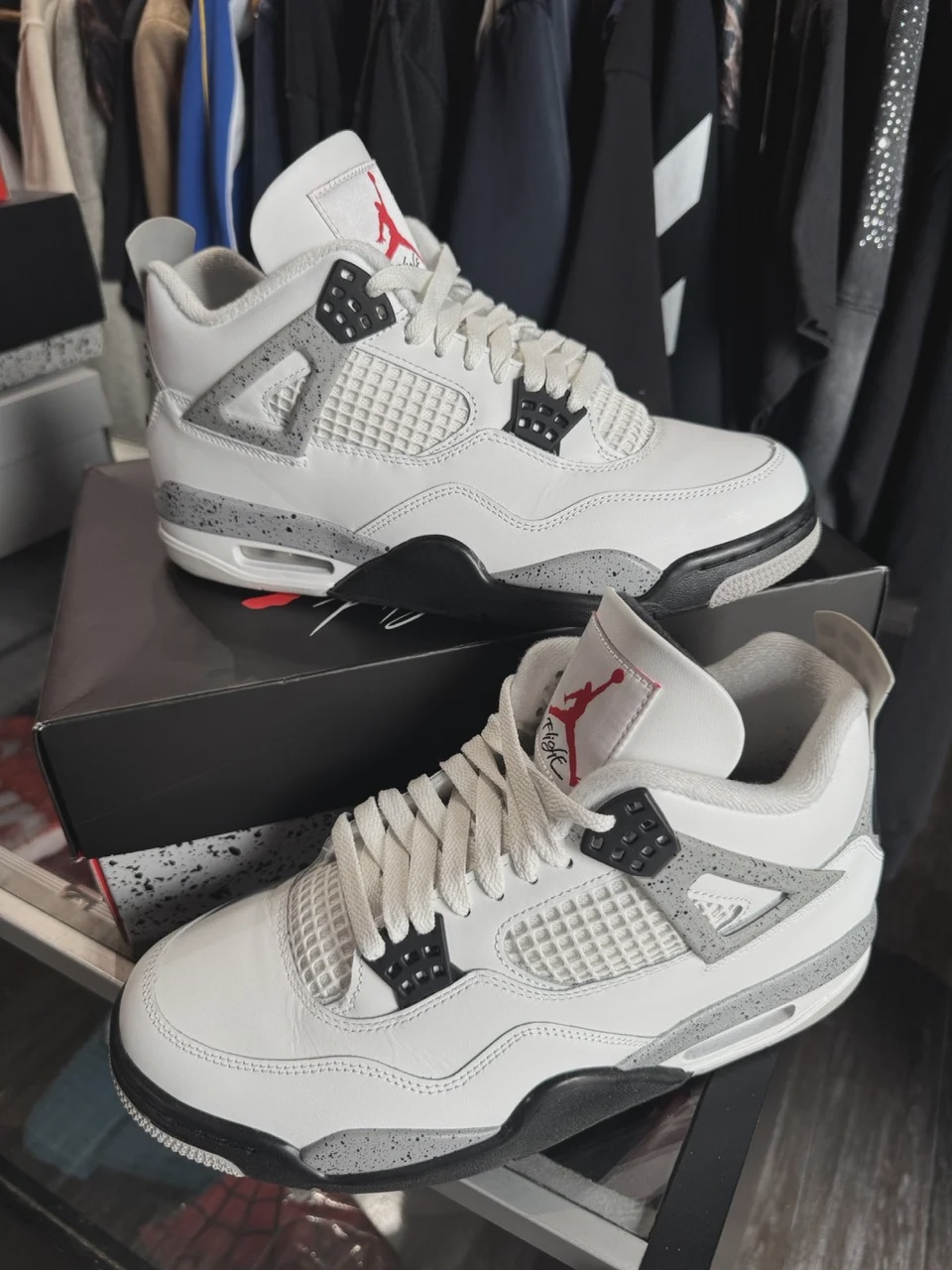 Jordan Air Jordan 4 Retro White Cement (2025) - Size US M 9