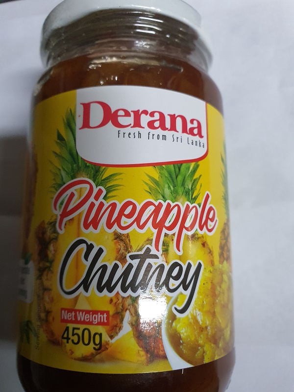 Derana Pineapple Chutney- 450g