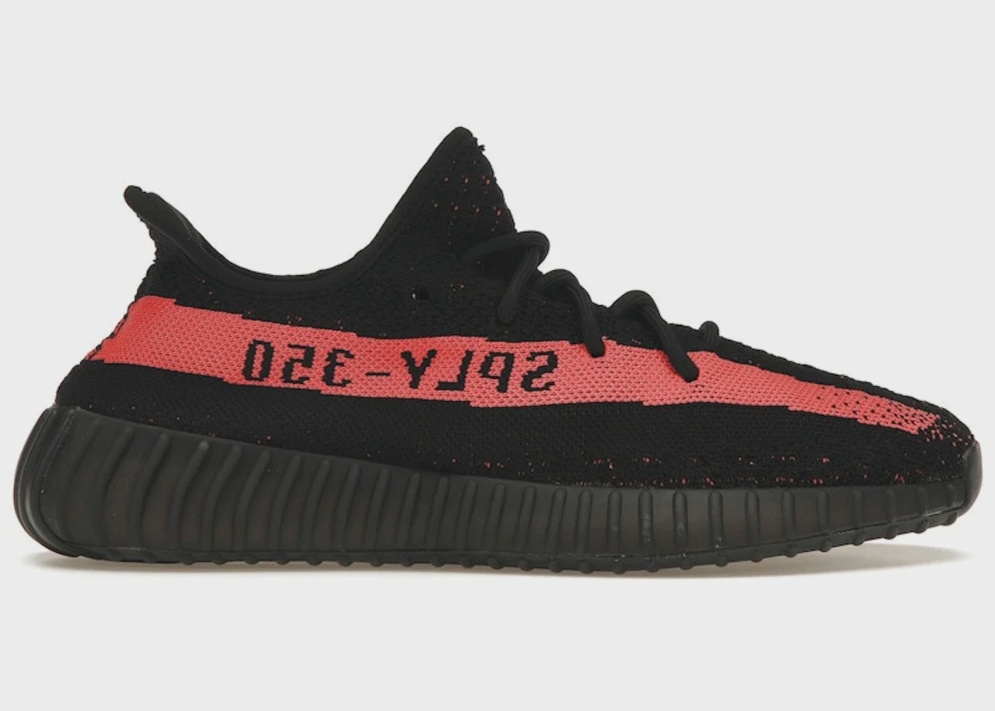 Adidas adidas Yeezy Boost 350 V2 Core Black Red - Size US M 5.5