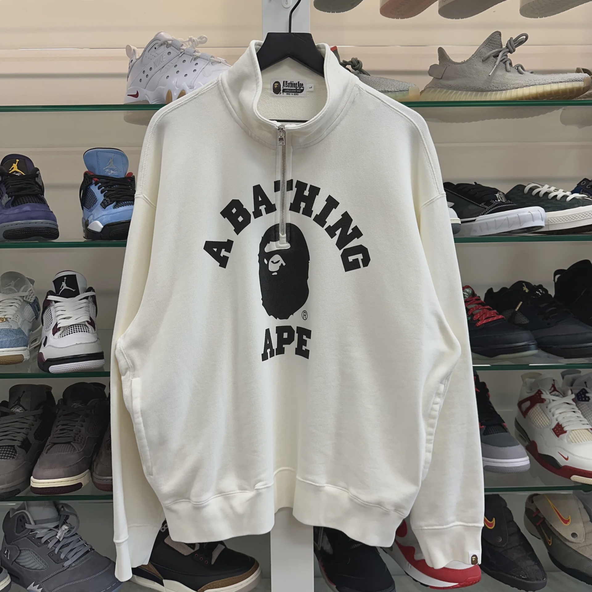 A bathing ape quarter zip • Pre-Owned [7498] - photo 1