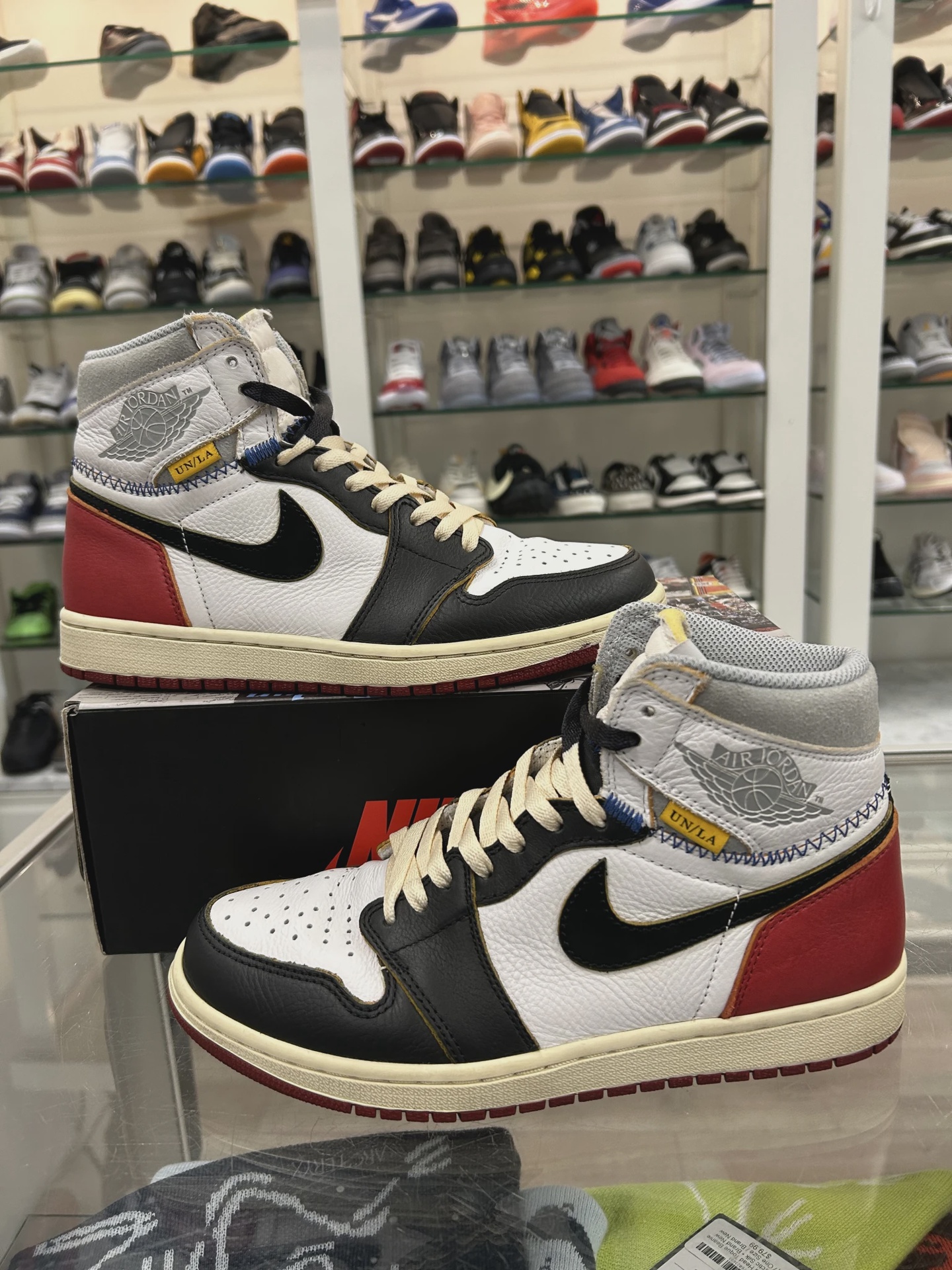 Air Jordan 1 Retro High Union Los Angeles Black Toe • Pre-Owned [0514] - photo 8