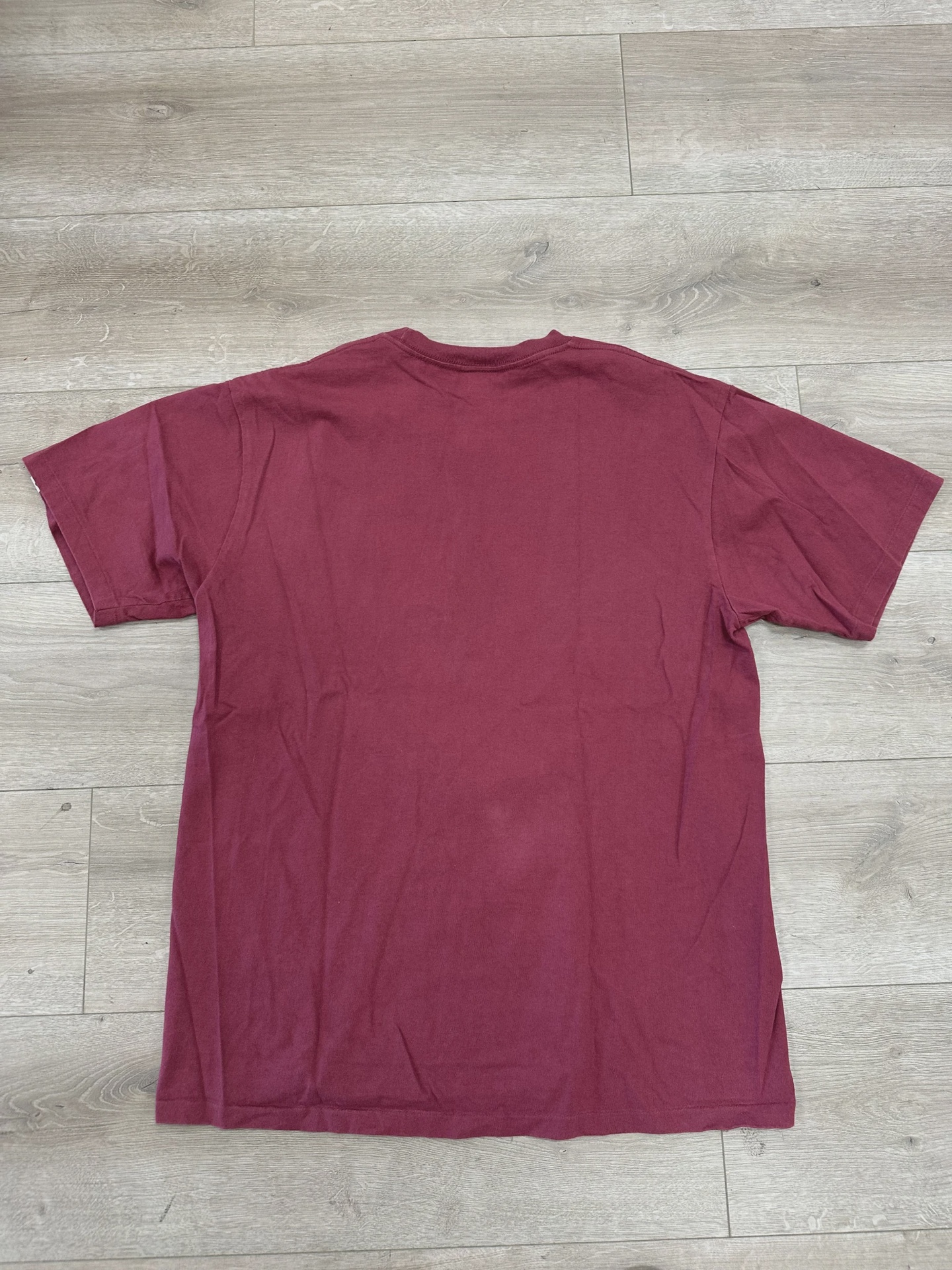 Bape By Bathing Ape Maroon Tee • Pre-Owned [6090] - photo 4