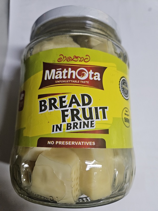 Mathota Bread Fruit In brine 560g
