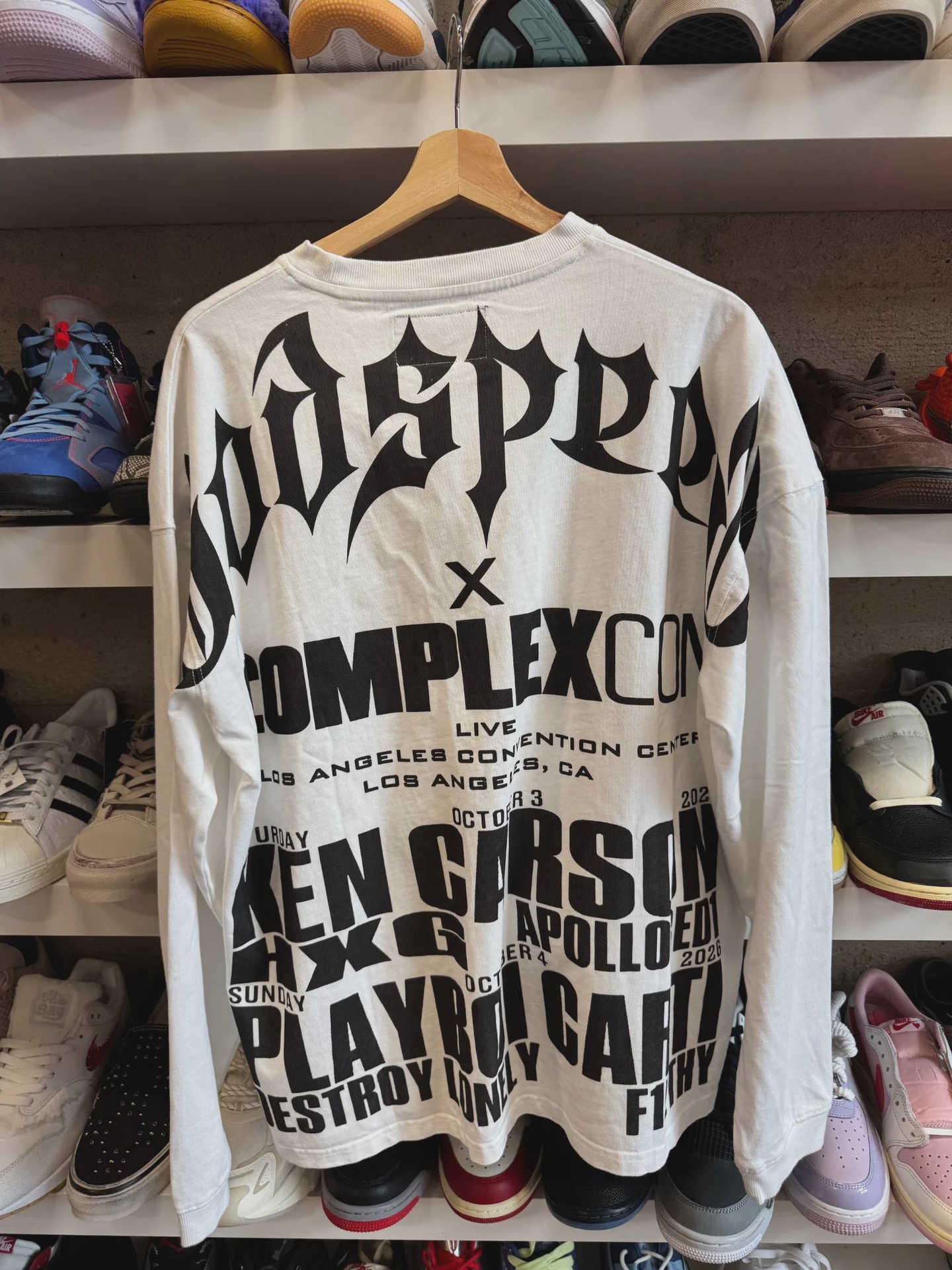 Godspeed Complexcon White Long Sleeve • Brand New [5949] - photo 2