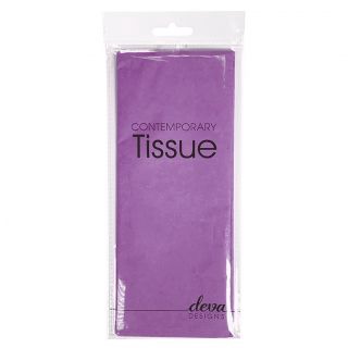 Deva Designs - Plain Tissue Paper 4 sheets Pk