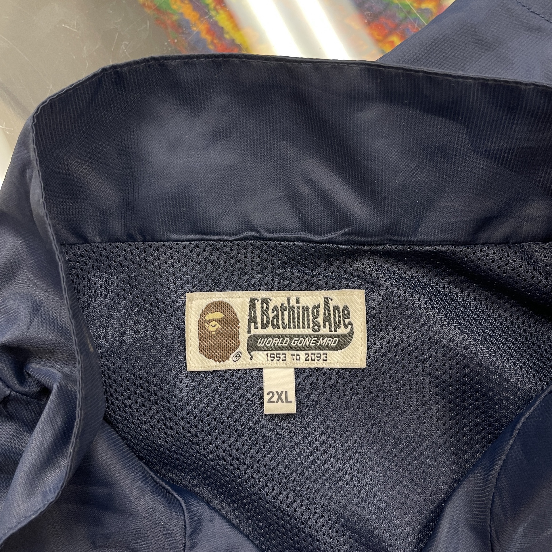 BAPE College Jacket Navy Blue - Pre-Owned 5