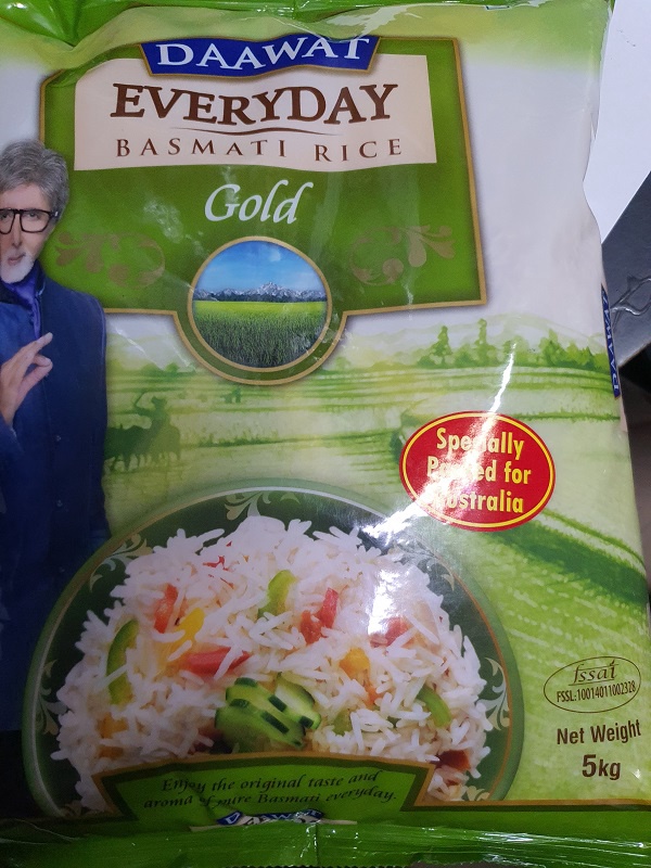 Daawat Everyday Basmati Rice 5Kg