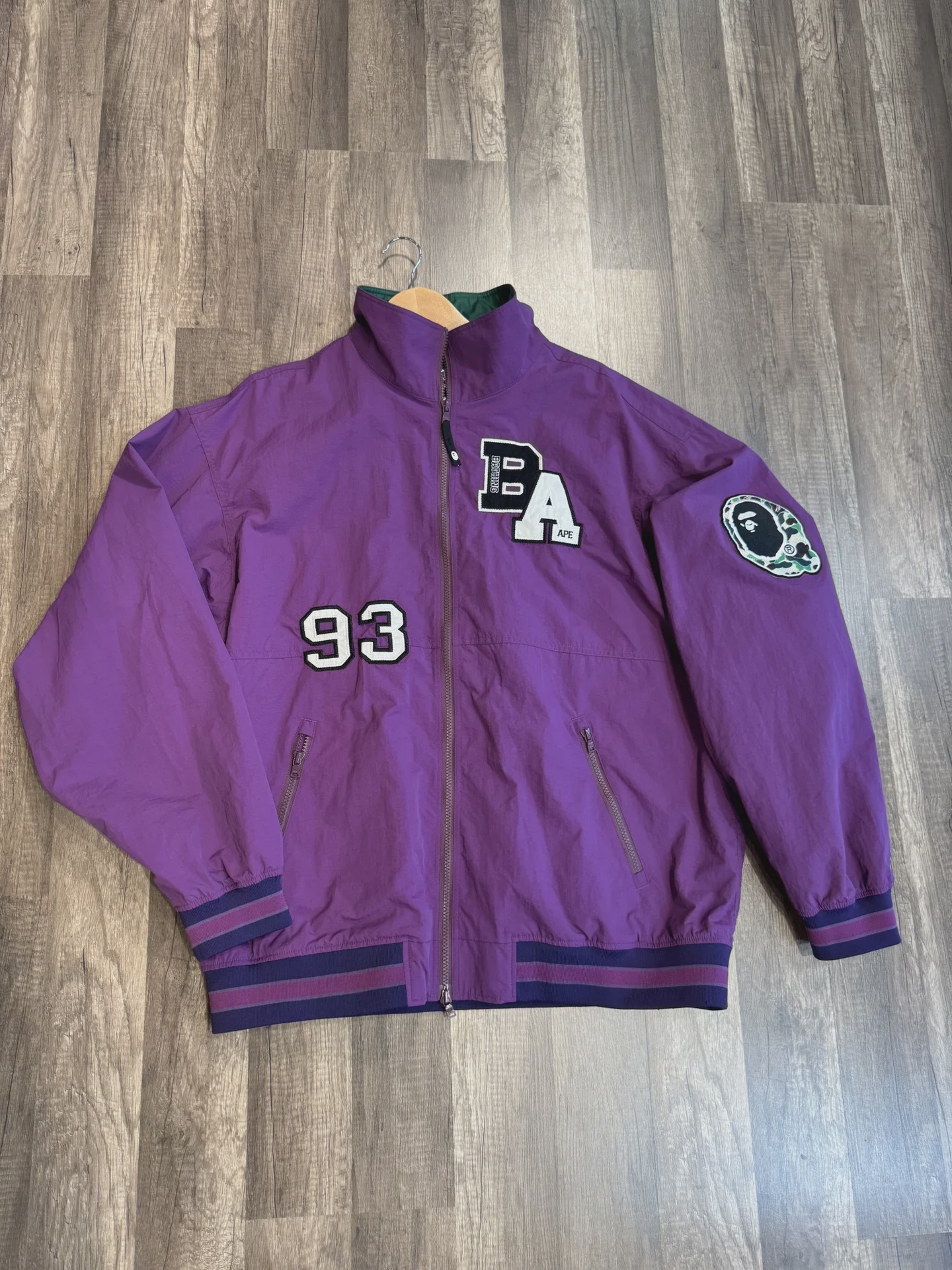 BAPE Multi Motif Loose Fit Light Light Jacket XXL • Pre-Owned [5896] - photo 1