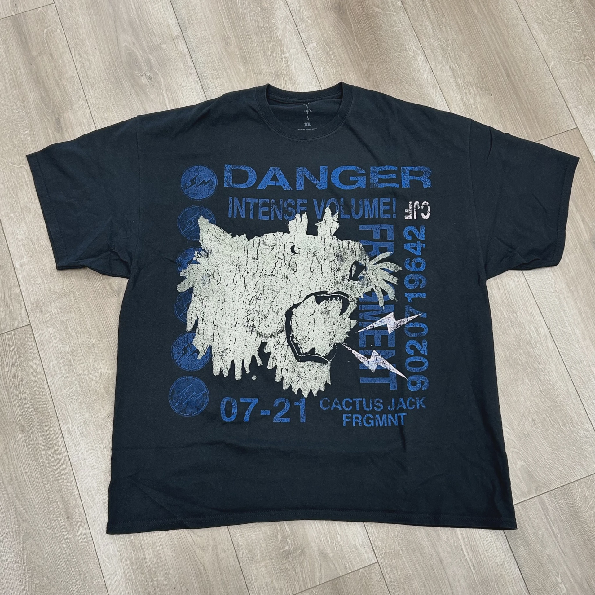 Travis Scott Cactus Jack for Fragment "Danger • Brand New [5899]