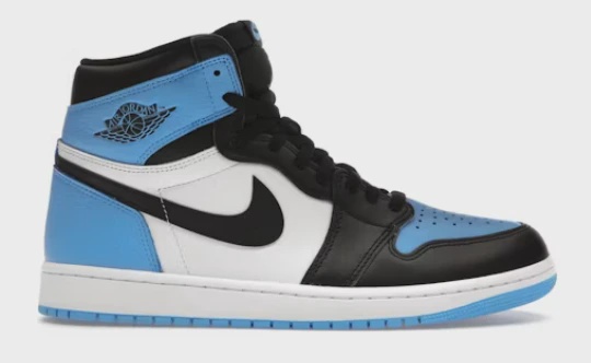 Jordan 1 Retro High OG UNC Toe • Brand New [3388]