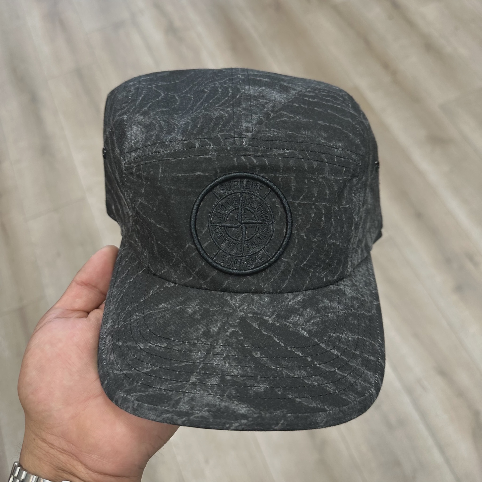 Supreme x Stone Island Camp Cap [6777] 5
