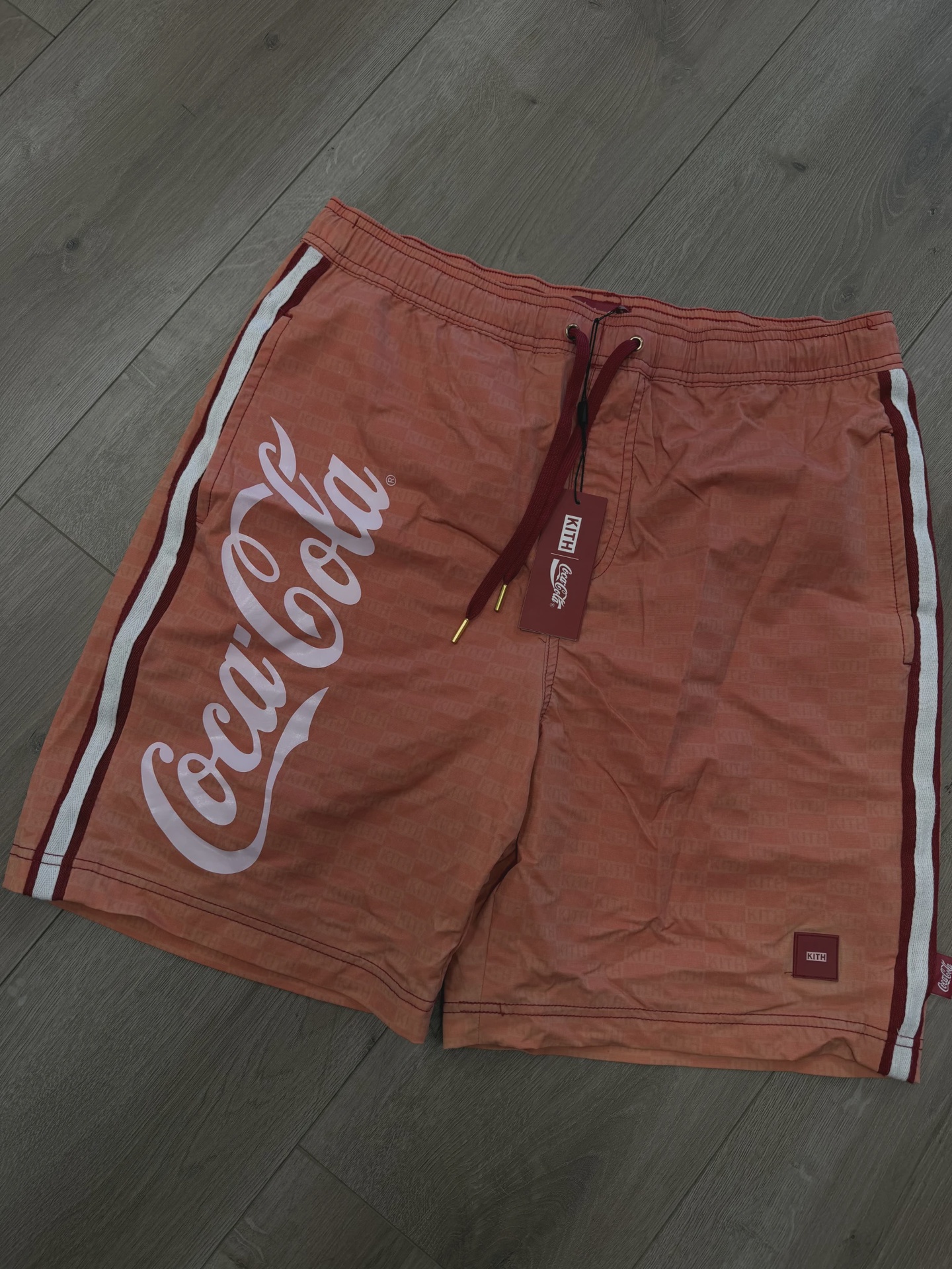 Kith x Coca-Cola Tilden Swim Shorts • Brand New [8074]