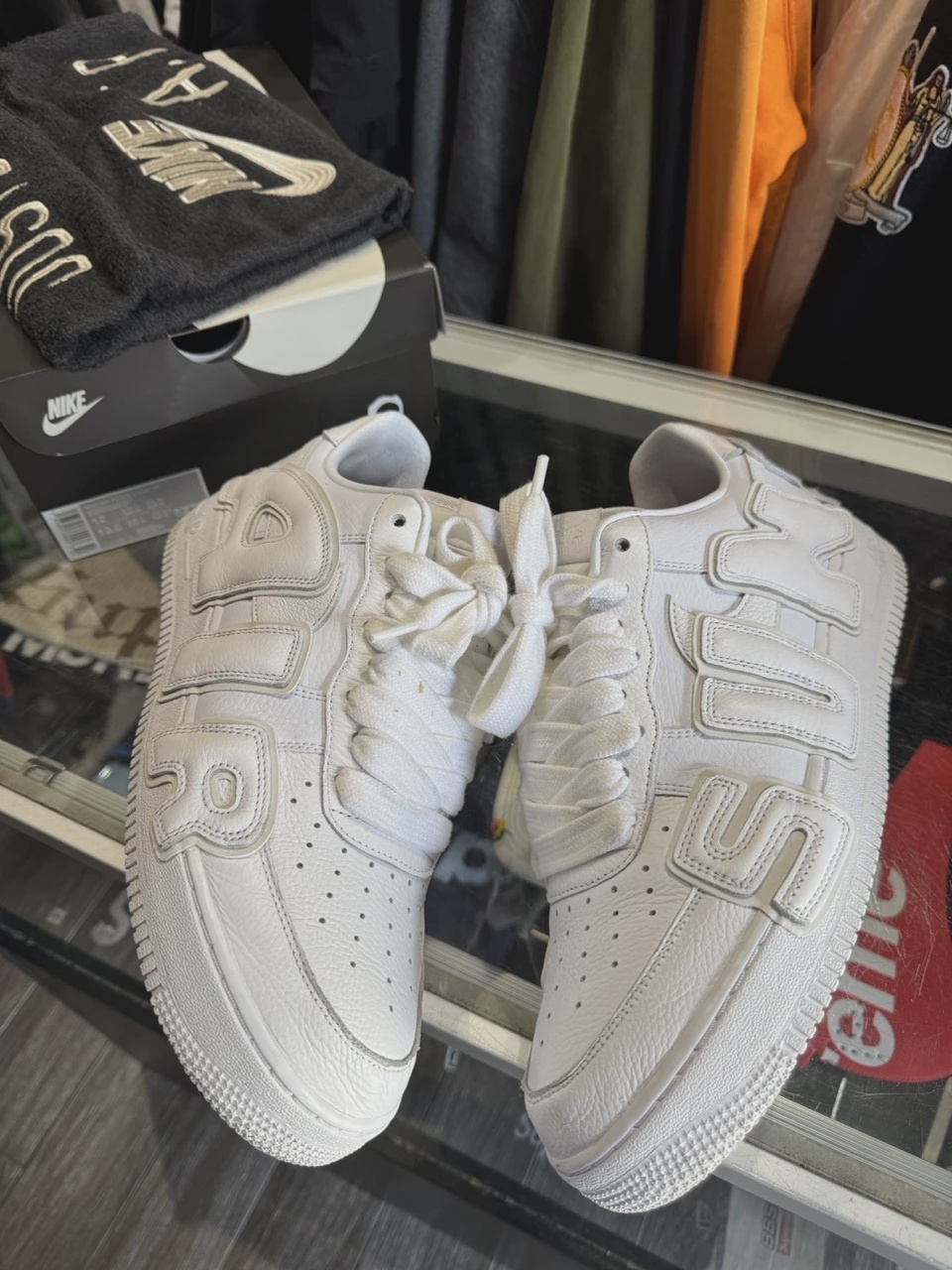 Nike Air Force 1 Low Cactus Plant Flea Market White (2024) • Pre-Owned [1240] - photo 1