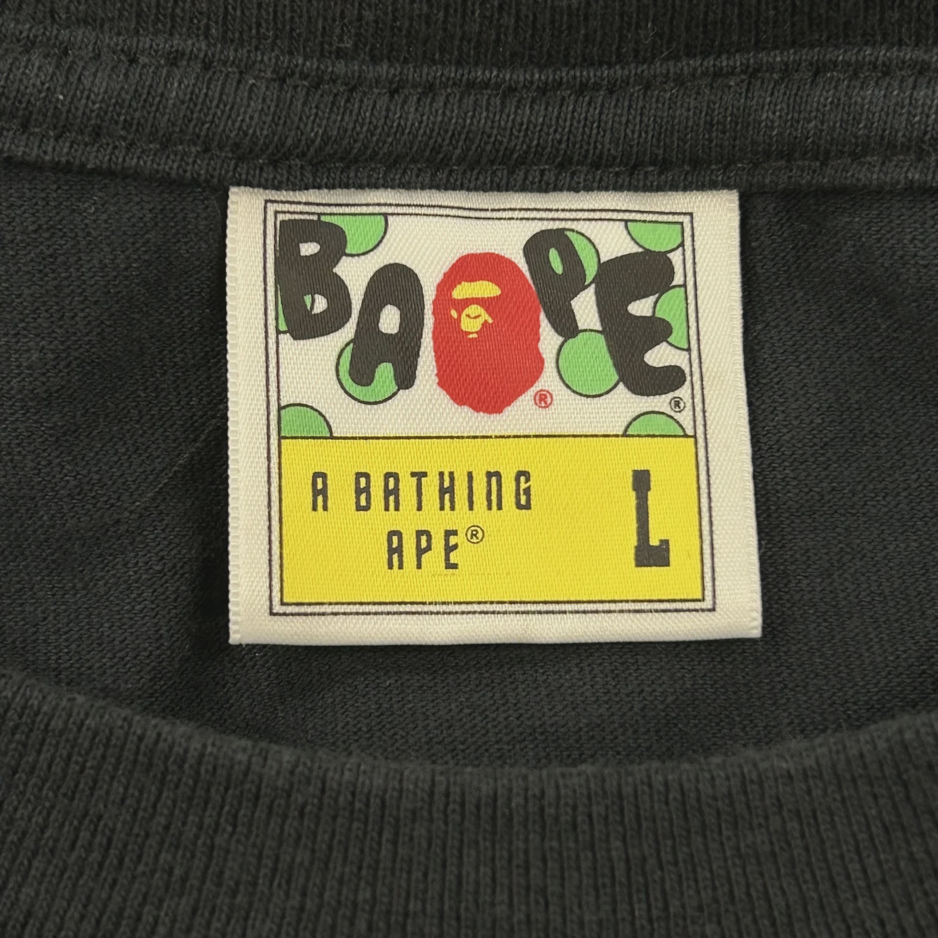 BAPE College Tee 'Black' • Pre-Owned [2902] - photo 5