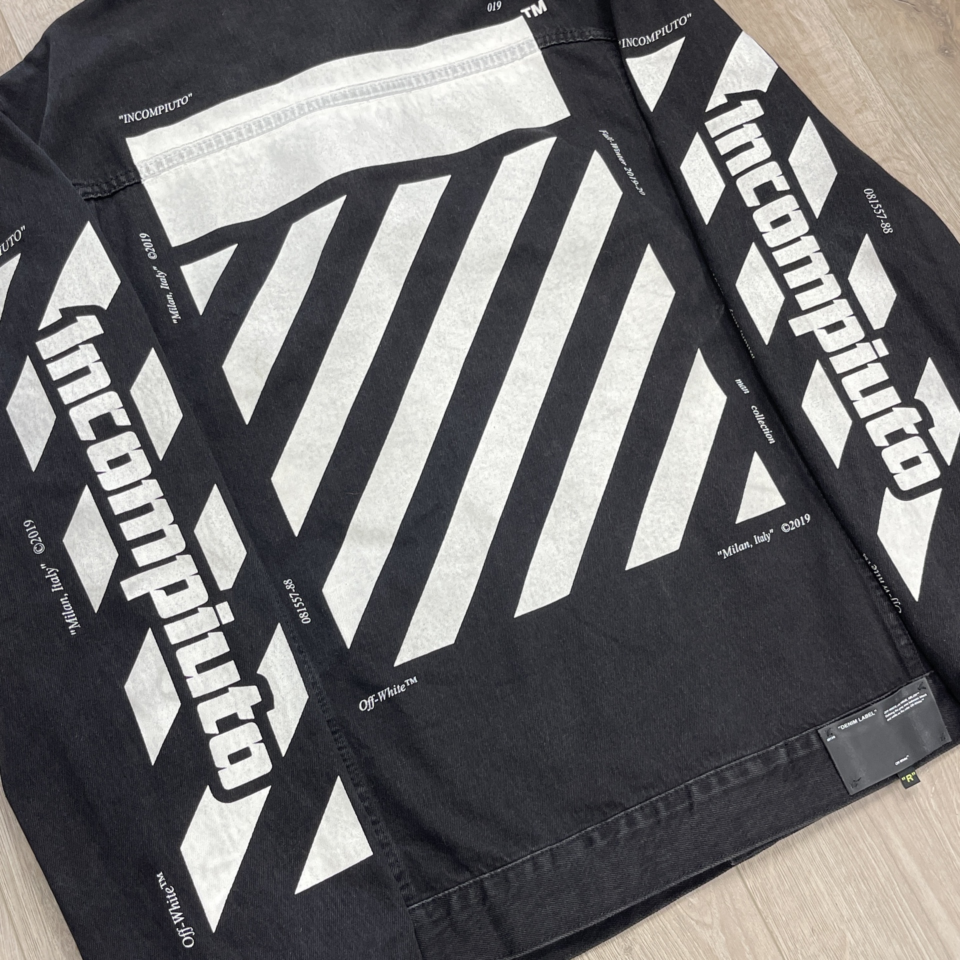 Off-White Incompiuto Denim Jacket • Pre-Owned 8
