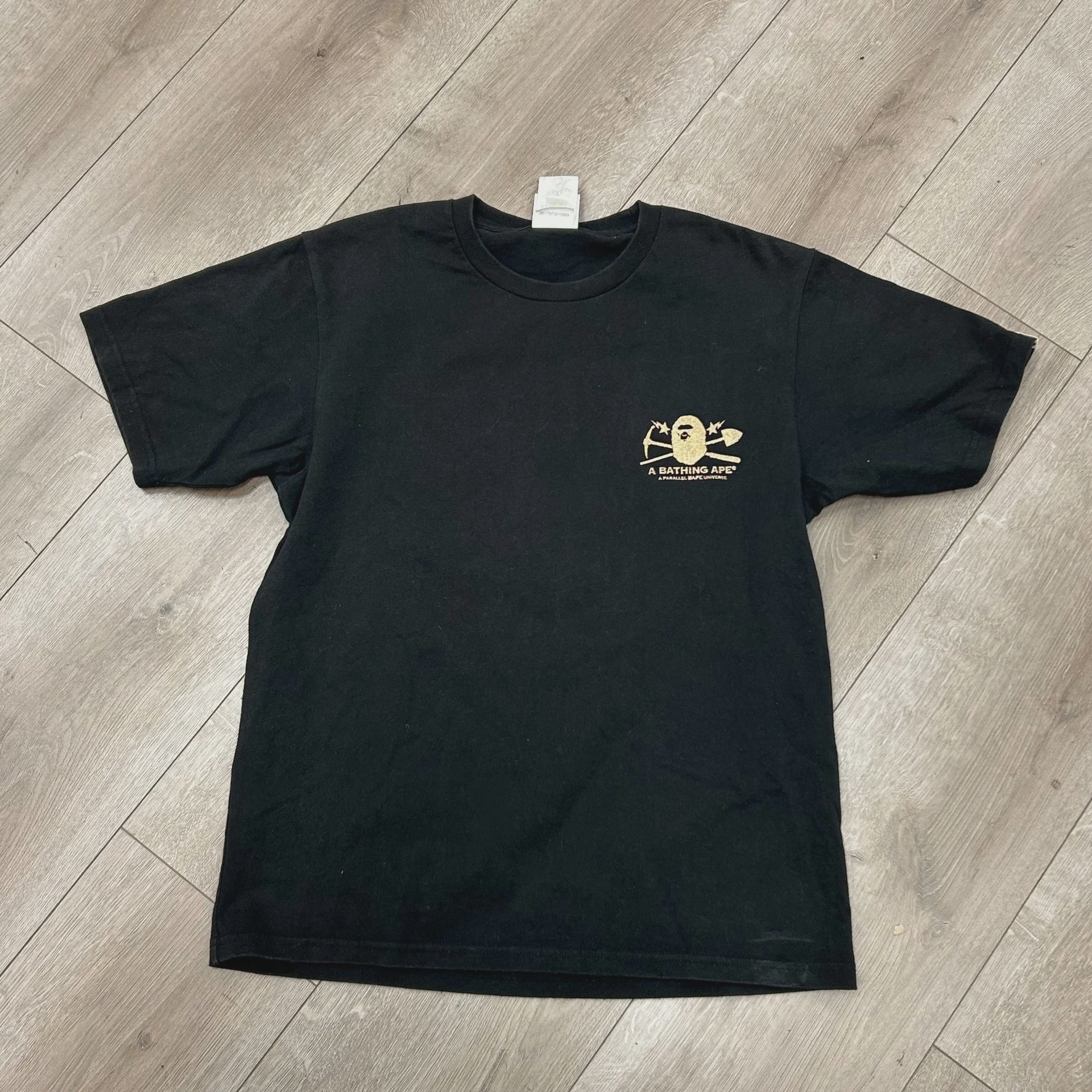 BAPE Gold Rush Foil Tee #1 Black • Pre-Owned [8197] - photo 3