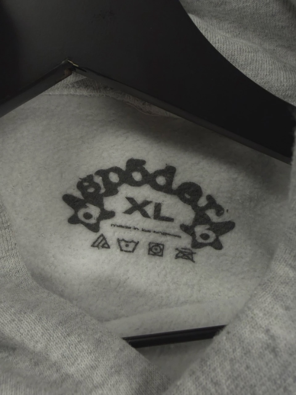 Sp5der OG Web Hoodie Heather Grey • Pre-Owned [0318] 4
