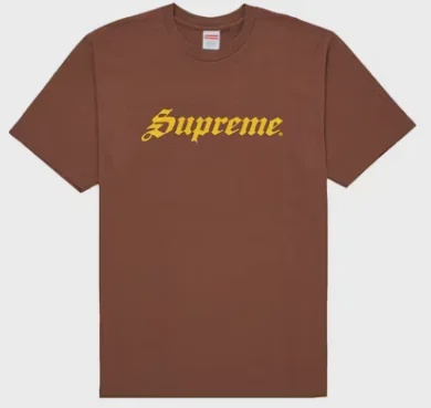 Supreme Speed Tee Brown • Brand New [5642]