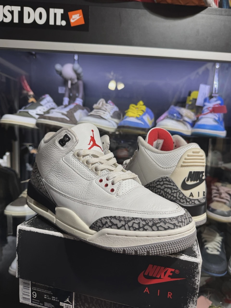 Air Jordan 3 Retro White Cement Reimagined ReStockX • Pre-Owned [2279]