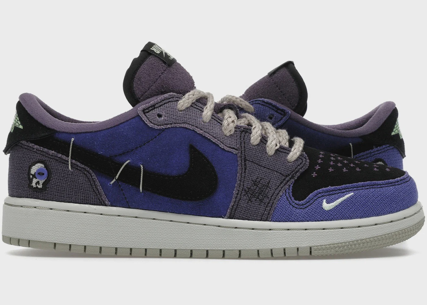 Air Jordan 1 Retro Low Original Zion Williamson Voodoo Alternate (Grade School) • Pre-Owned [8890] - photo 5
