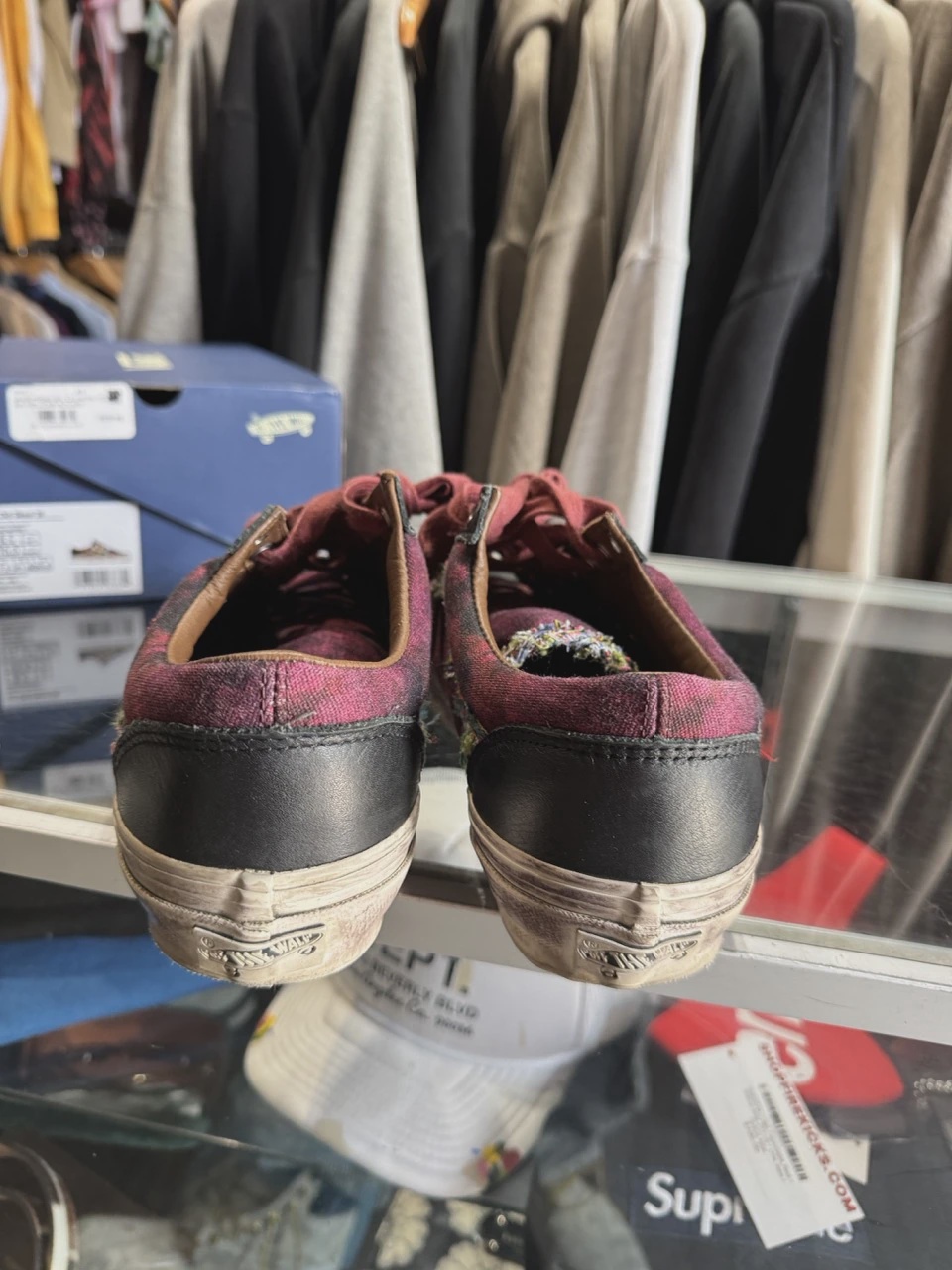 Vans Old Skool 36 LX Souvenir Burgundy • Pre-Owned [9889] 4