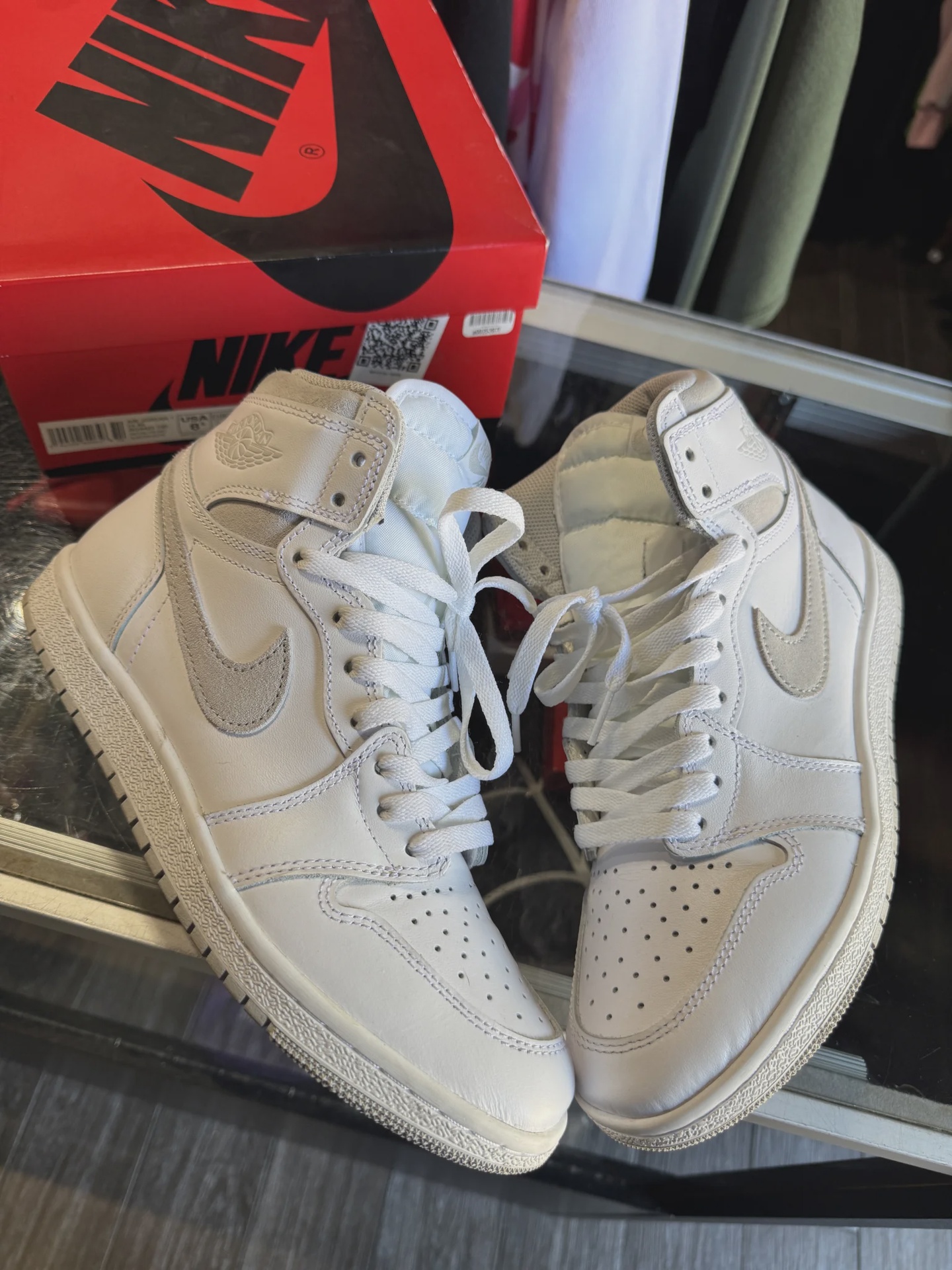 Jordan Air Jordan 1 Retro High '85 Neutral Grey - Size US M 8.5