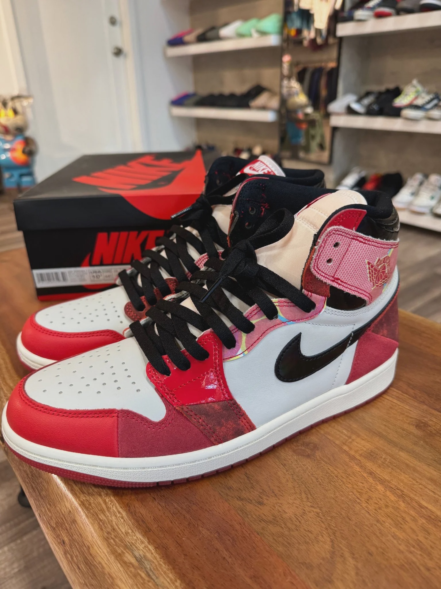 Air Jordan 1 Retro High Original Spider-Man Across the Spider-Verse • Pre-Owned [0873] - photo 2