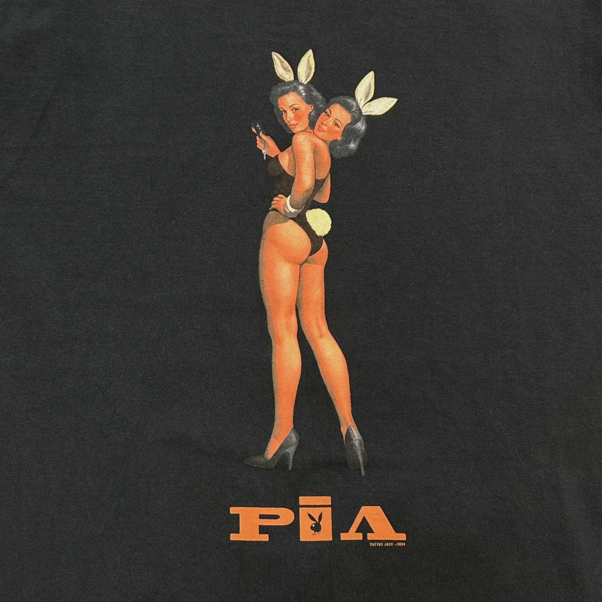 Travis Scott x Playboy II Tee Black • Pre-Owned [2981] - photo 2