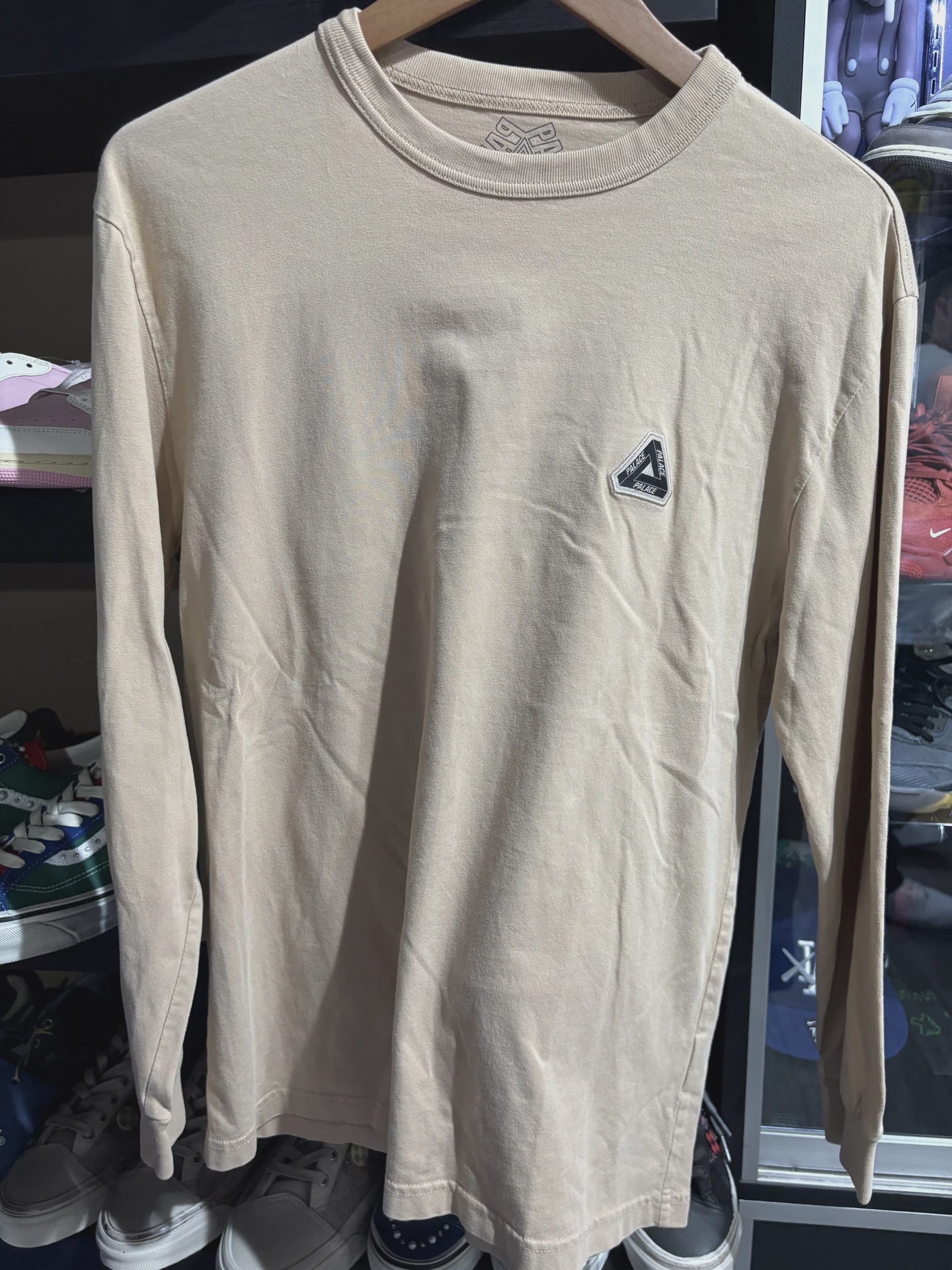Palace Palace Tan LS Tee - Size M