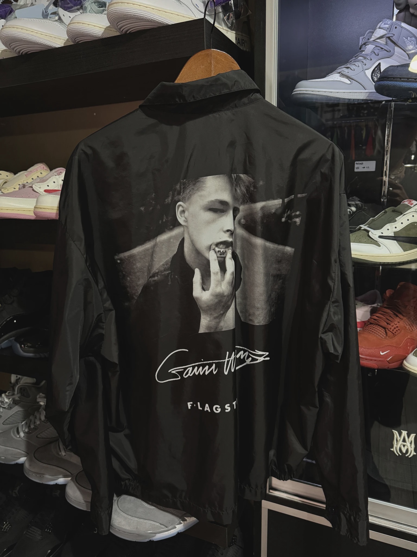 Gavin Watson FlagStuff Fuck Jacket size L • Pre-Owned [3548] - photo 2