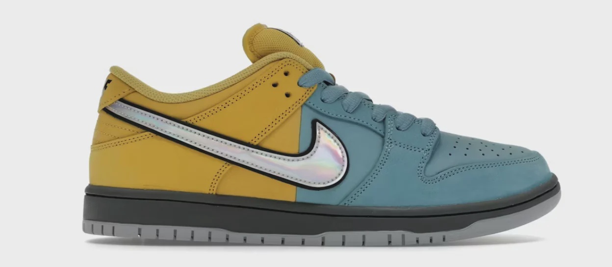Nike SB Dunk Low Pro Muni Lightning Denim Turquoise • Brand New [2565]