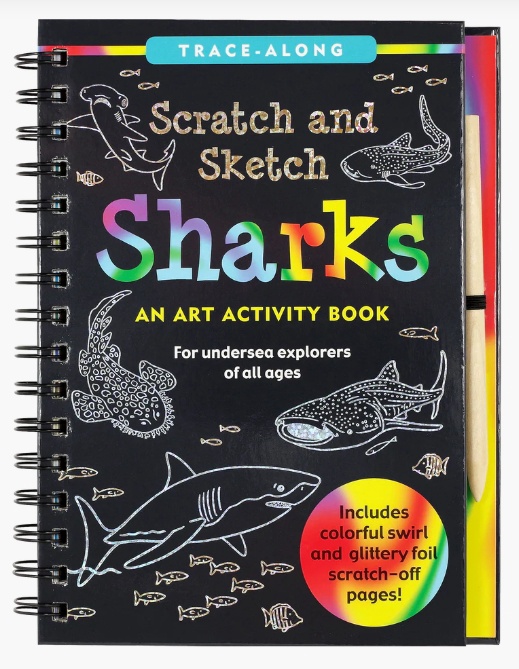Scratch - Sketch Art Activity Book (D)