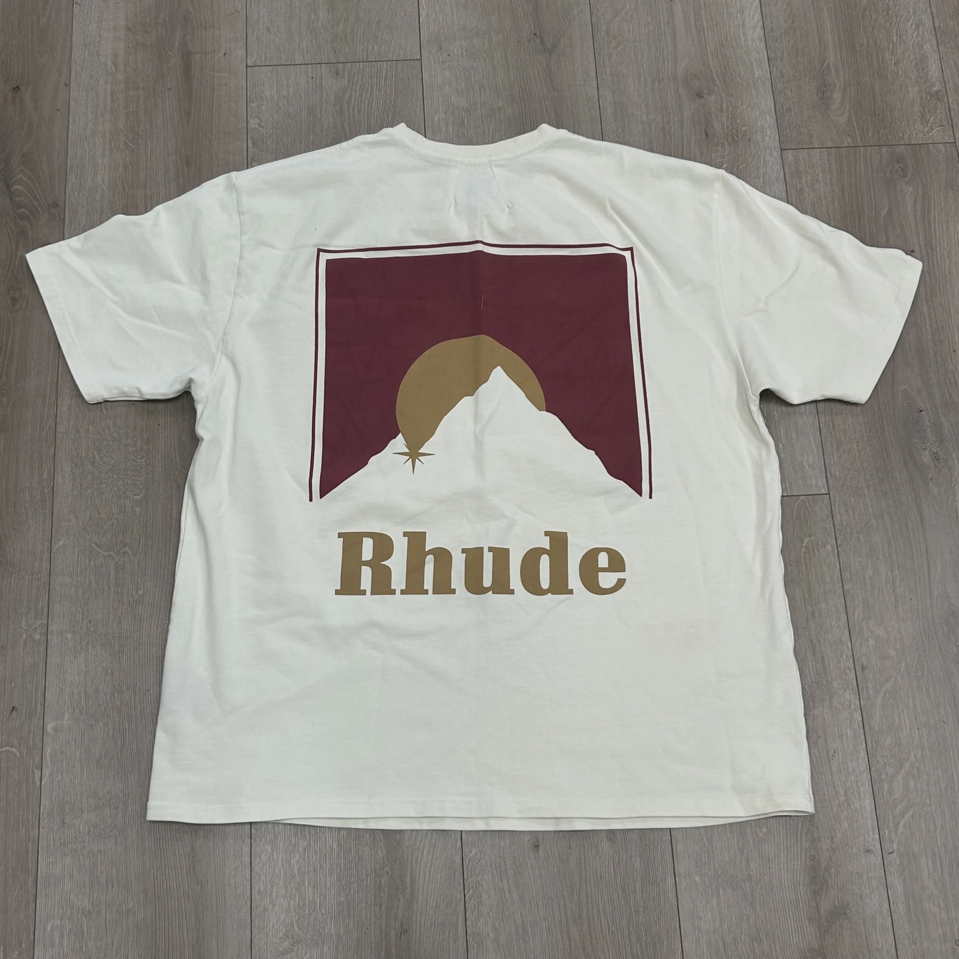 Rhude Mountain White Tee • Pre-Owned [5480] - photo 5