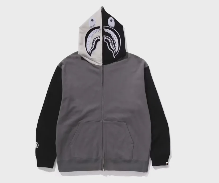 BAPE BAPE Shark Full Zip I Hoodie Black - Size XL