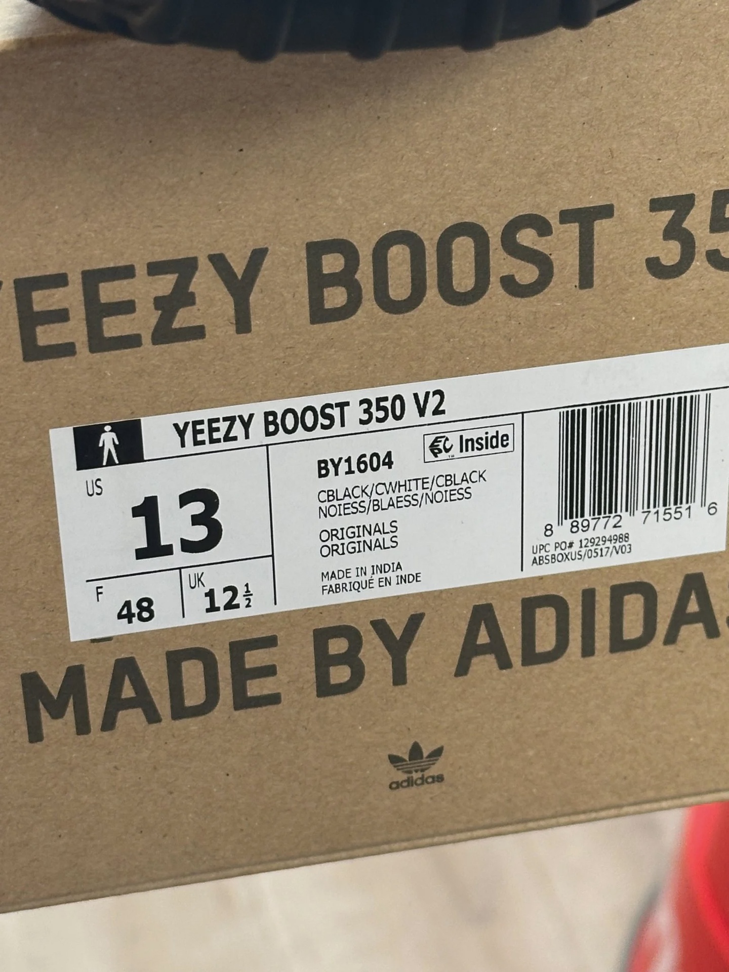 adidas Yeezy Boost 350 V2 Core Black White • Pre-Owned [4315] - photo 7