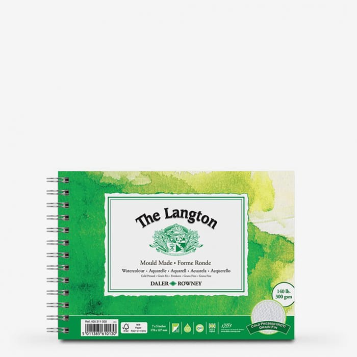 Daler Rowney - Langton WC Cold Pressed Spiral 300g 12SH