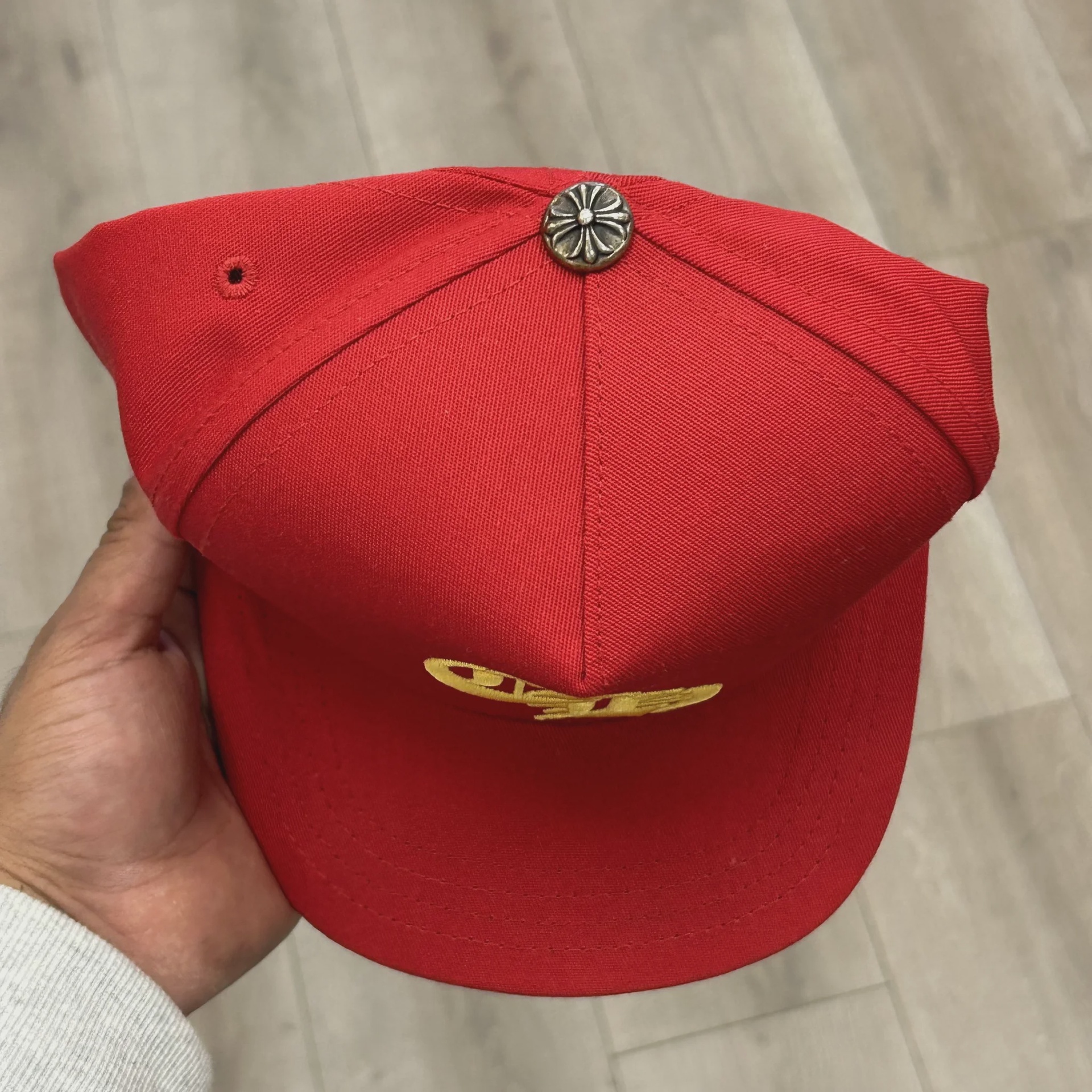 Chrome Hearts Baseball Hat 'Red/Yellow' • Pre-Owned [1013] - photo 2