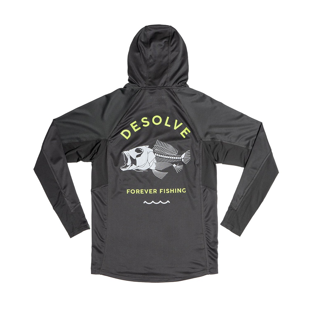 Desolve Supply Co, Fish Face Hoodie, Quick Drying Fishing Hoodie with  Inbuilt Face Mask, Mens - Desolve Supply Co.