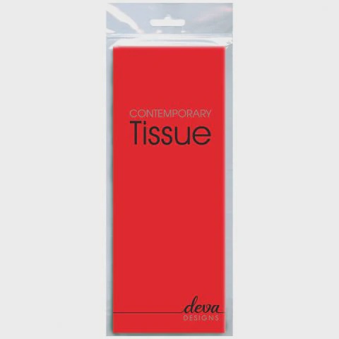 Deva Designs - Plain Tissue Paper 4 sheets Pk