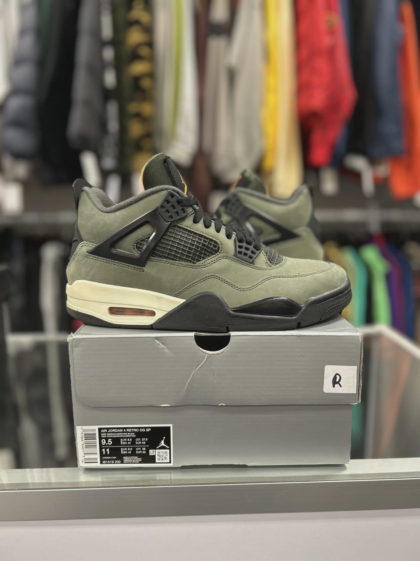 Jordan Air Jordan 4 Retro Original SP Undefeated (2025) - Size US M 9.5