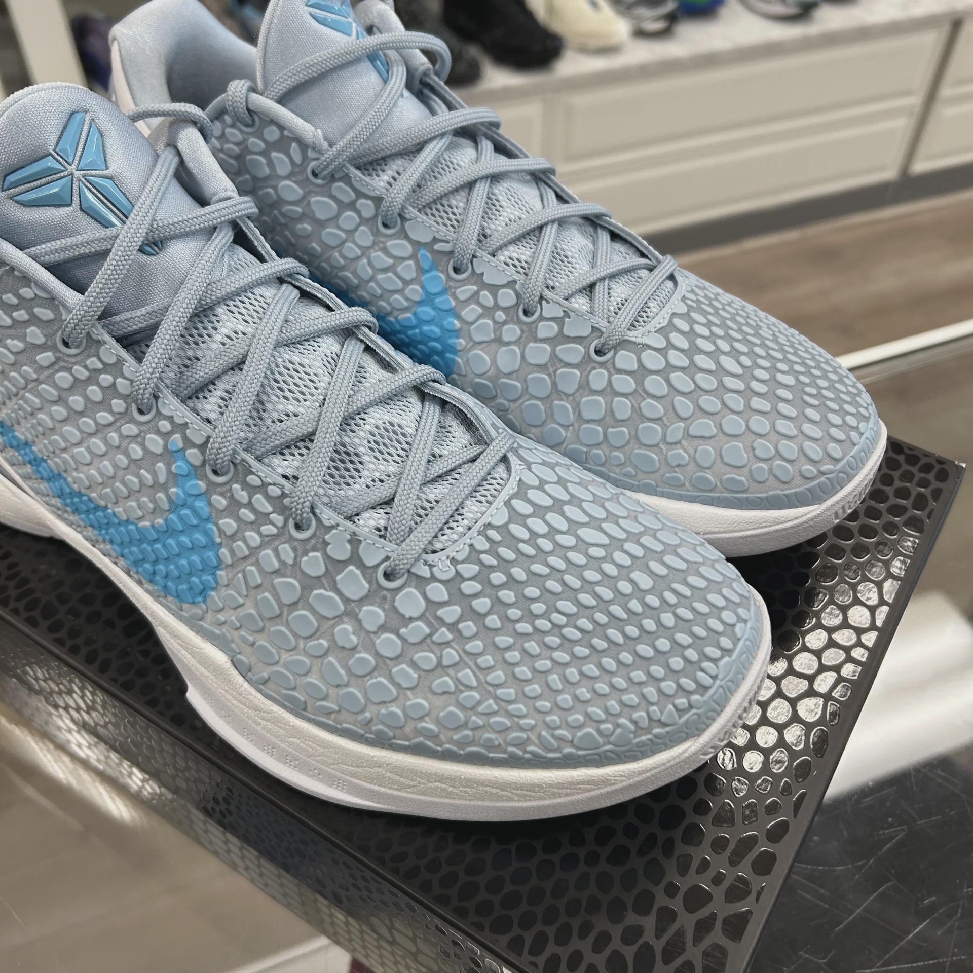 Nike Kobe 6 Protro Caitlin Clark Light Armory Blue • Pre-Owned [8325] 4
