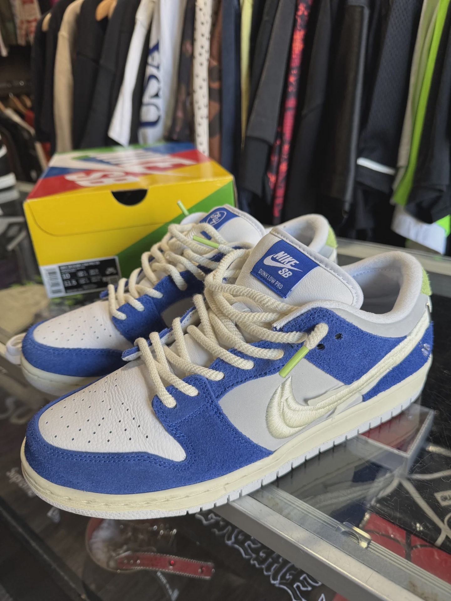 Nike SB Dunk Low Pro Fly Streetwear Gardenia • Pre-Owned [8978] - photo 3