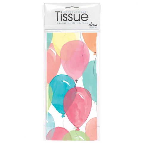 Deva Designs - Printed Tissue Paper 4 Sheets/Pack