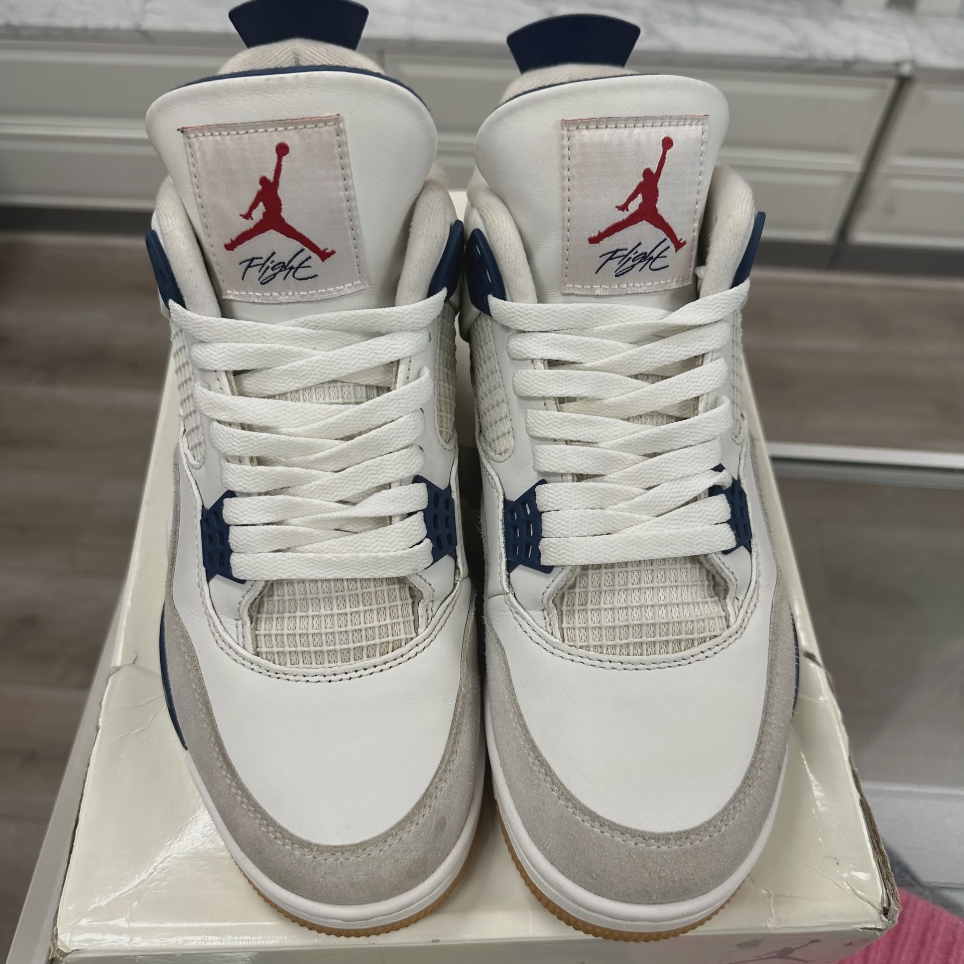 Air Jordan 4 Retro SB Navy • Pre-Owned [6764] - photo 3
