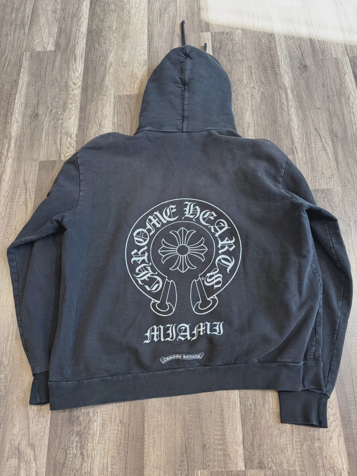 Chrome Hearts Horseshoe Miami Hoodie Black/Grey L • Pre-Owned [0153] - photo 2