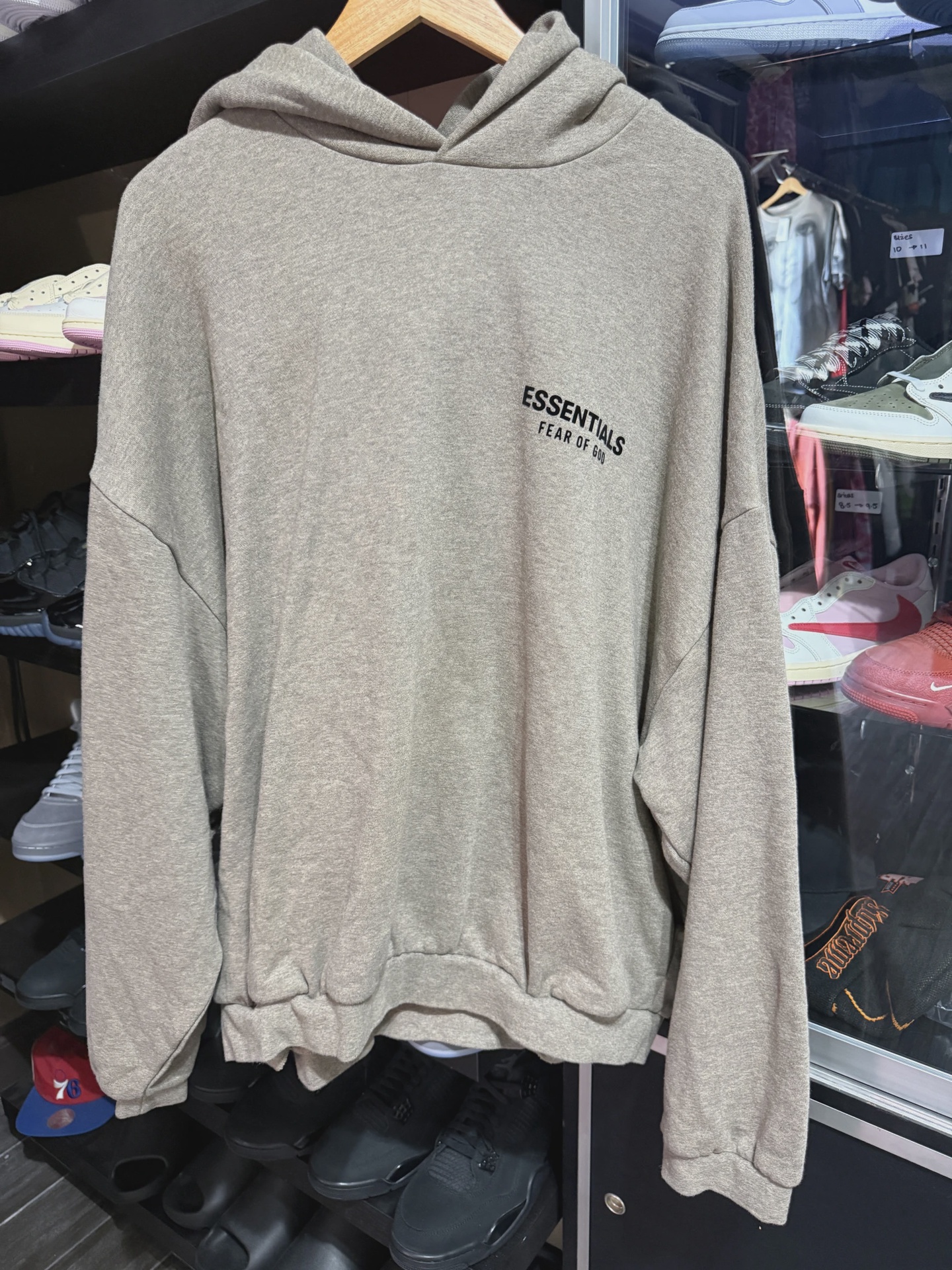Eseentials Brown Hoodie • Pre-Owned [9762]
